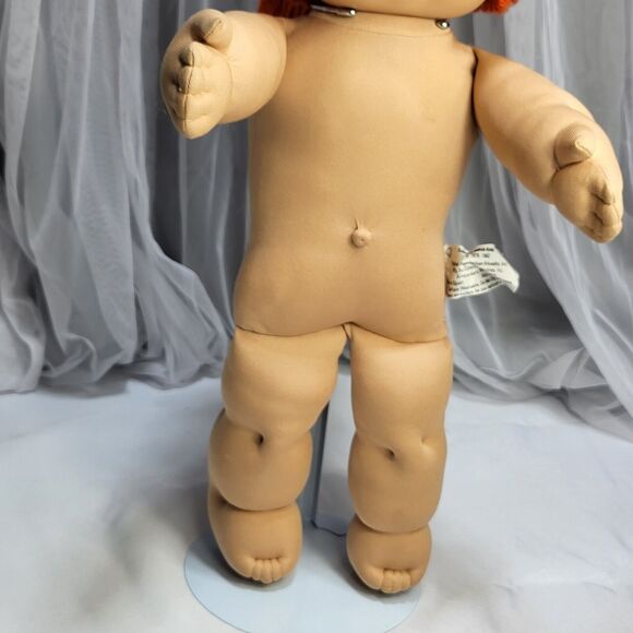 Cabbage Patch Kid JESMAR Girl Red Hair Blue Eyes Freckles HM#2 VTG 1985 - Picture 8 of 13